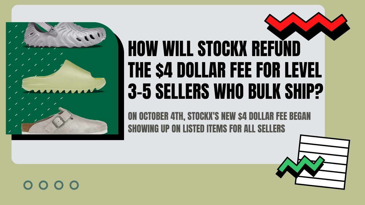 How Will StockX Refund the 4 Dollar Fee for Level 35 Sellers who Bulk