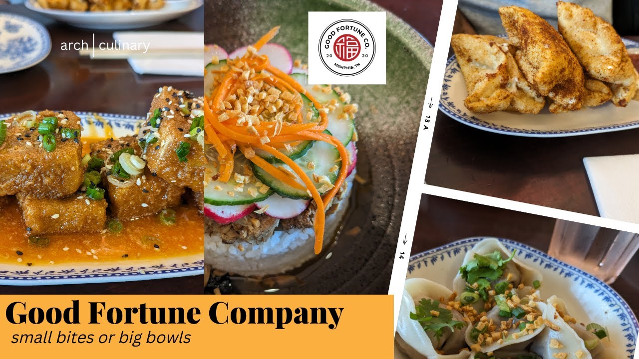 Good Fortune Company Restaurant Memphis small bites or big bowls