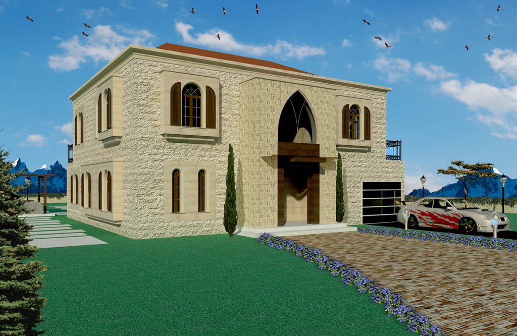Traditional Lebanese Villa in the Zaarour. Arch & arts