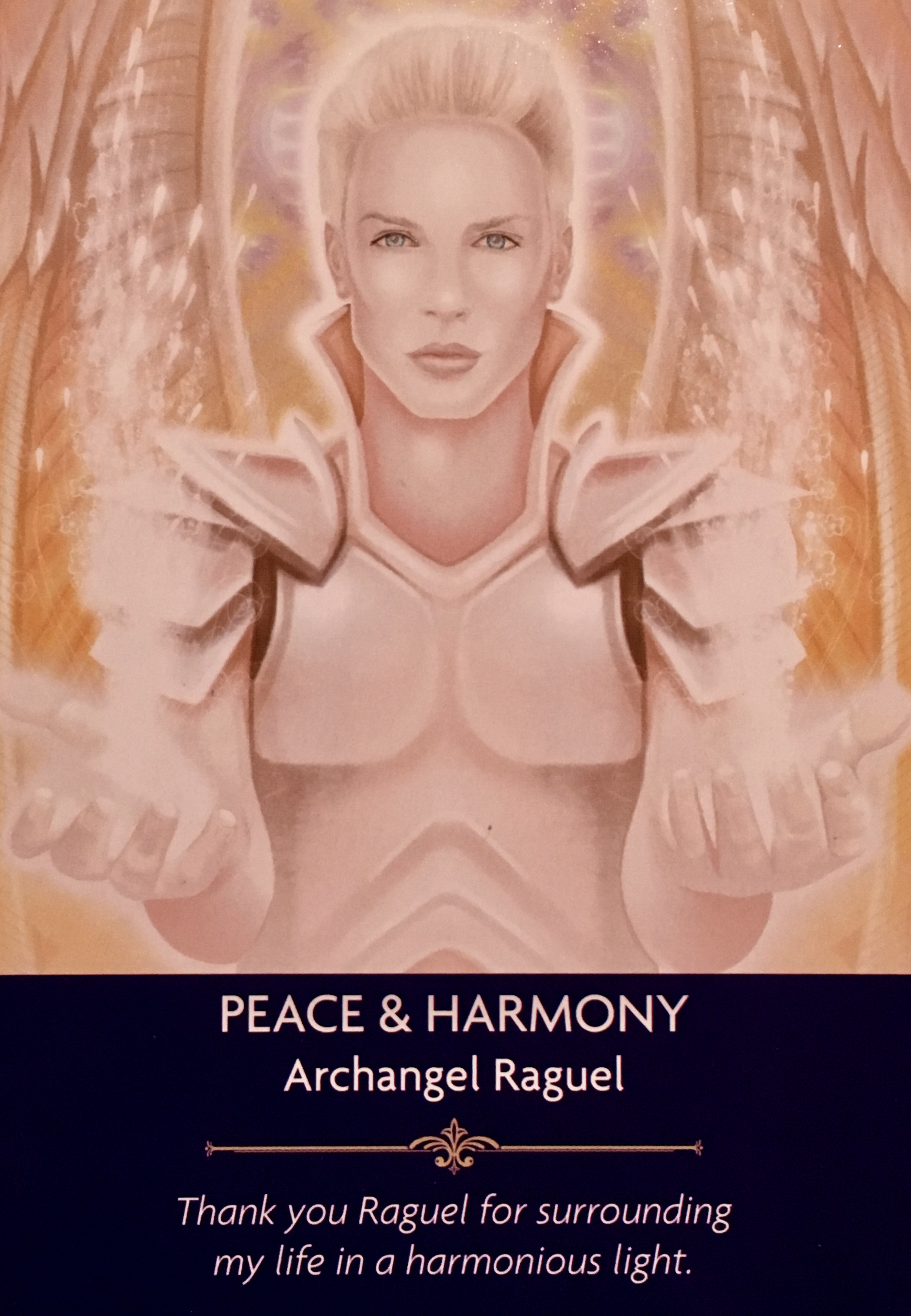 Archangel Raguel Peace and Harmony Archangel Oracle