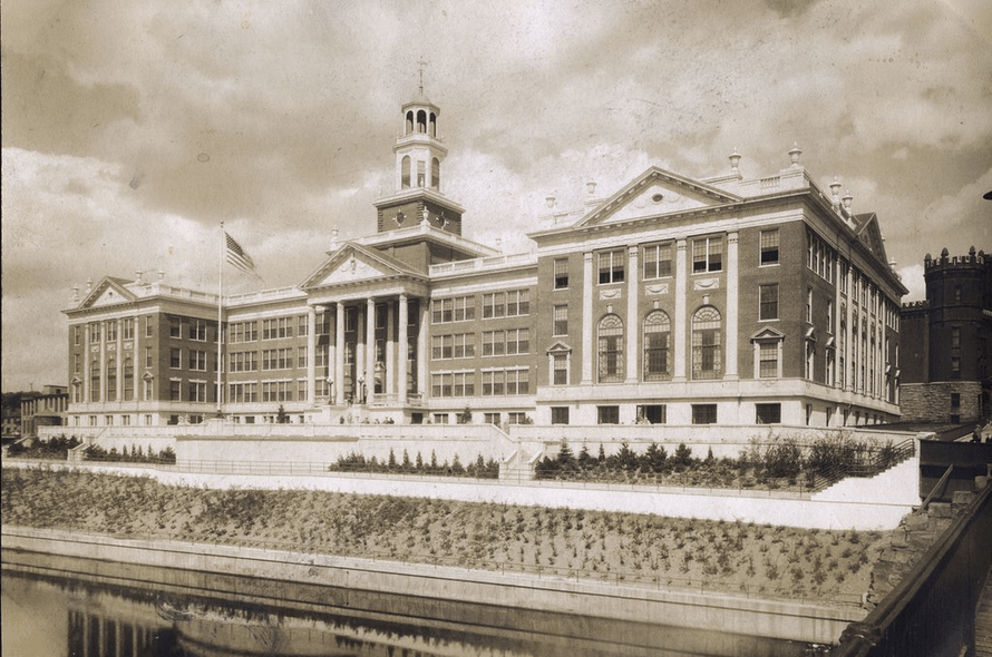 New High School McCoy Stadium Site Pawtucket archBOSTON