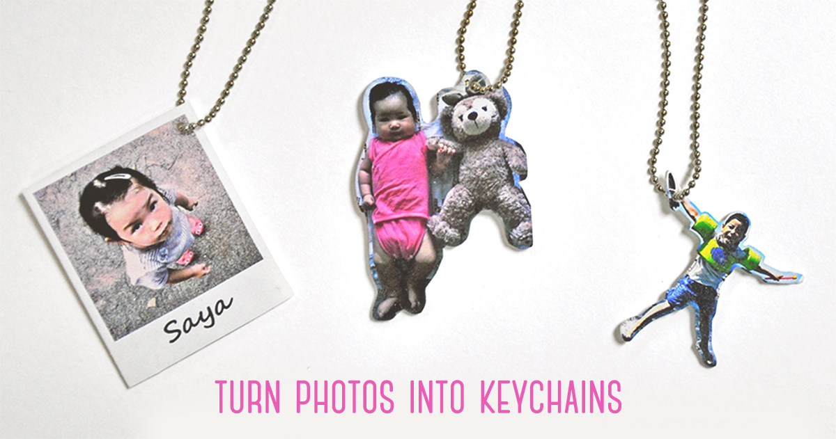 100均セリアのプラ板に印刷してレジンを使う作り方とプリンターの設定！｜Diyと暮らしを楽しむ 父の日はプラ板に写真プリント！パパも喜ぶプラ板キーホルダーの作り方 | Arch Days