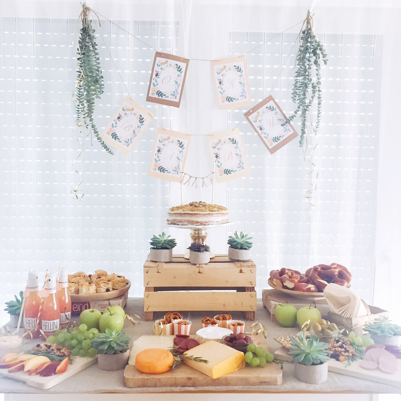 BOTANICAL BABY SHOWER ARCH DAYS