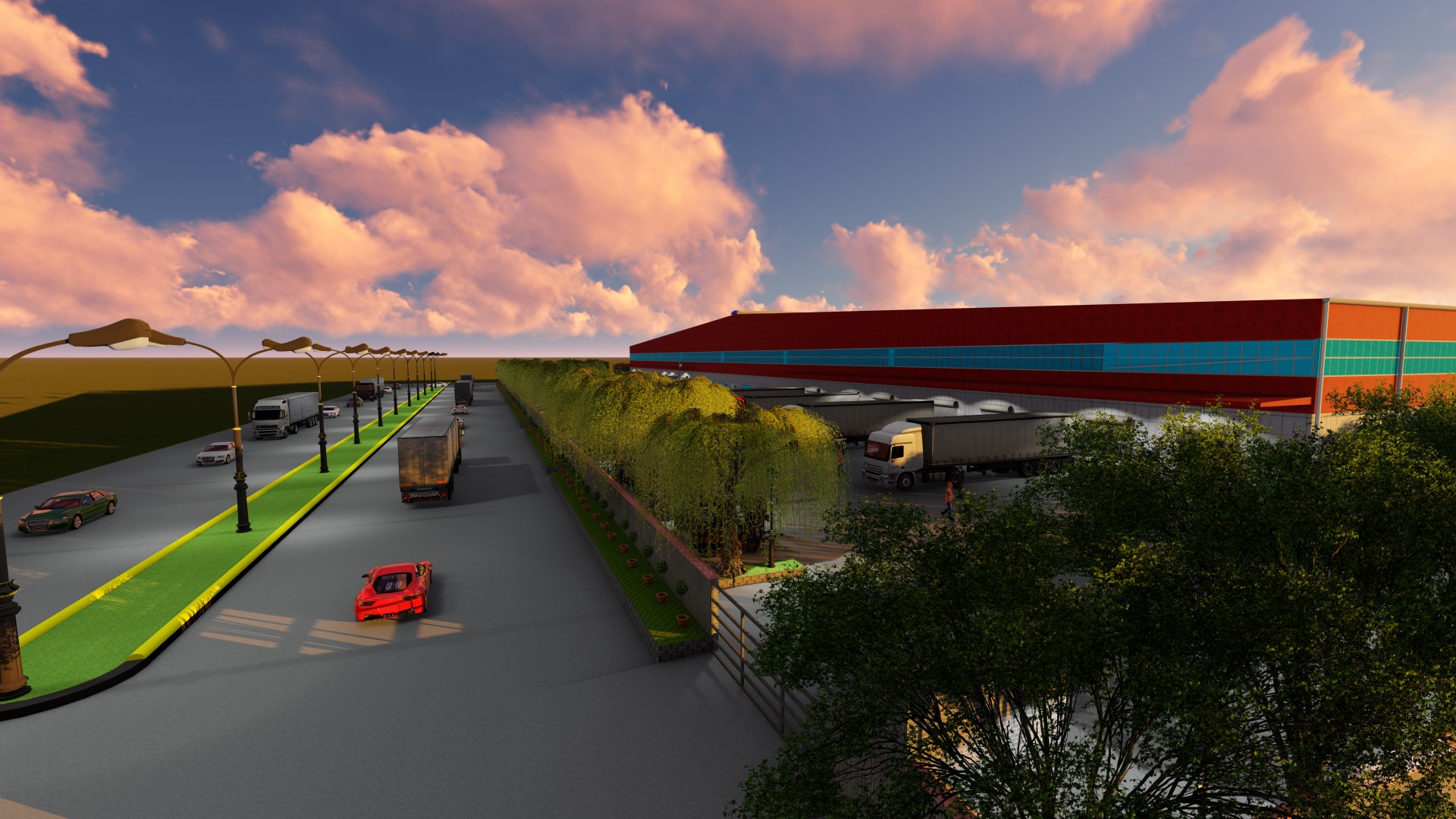 Logistics Warehouse, Farukhnagar, Haryana Archdeck