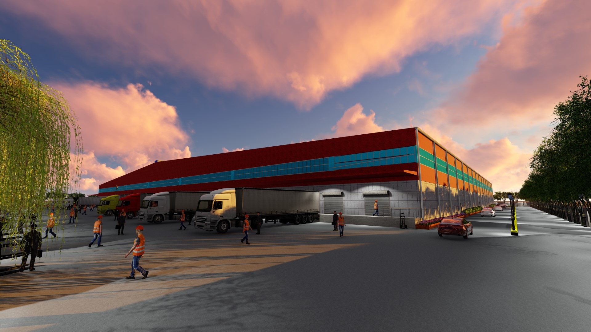 Logistics Warehouse, Farukhnagar, Haryana Archdeck