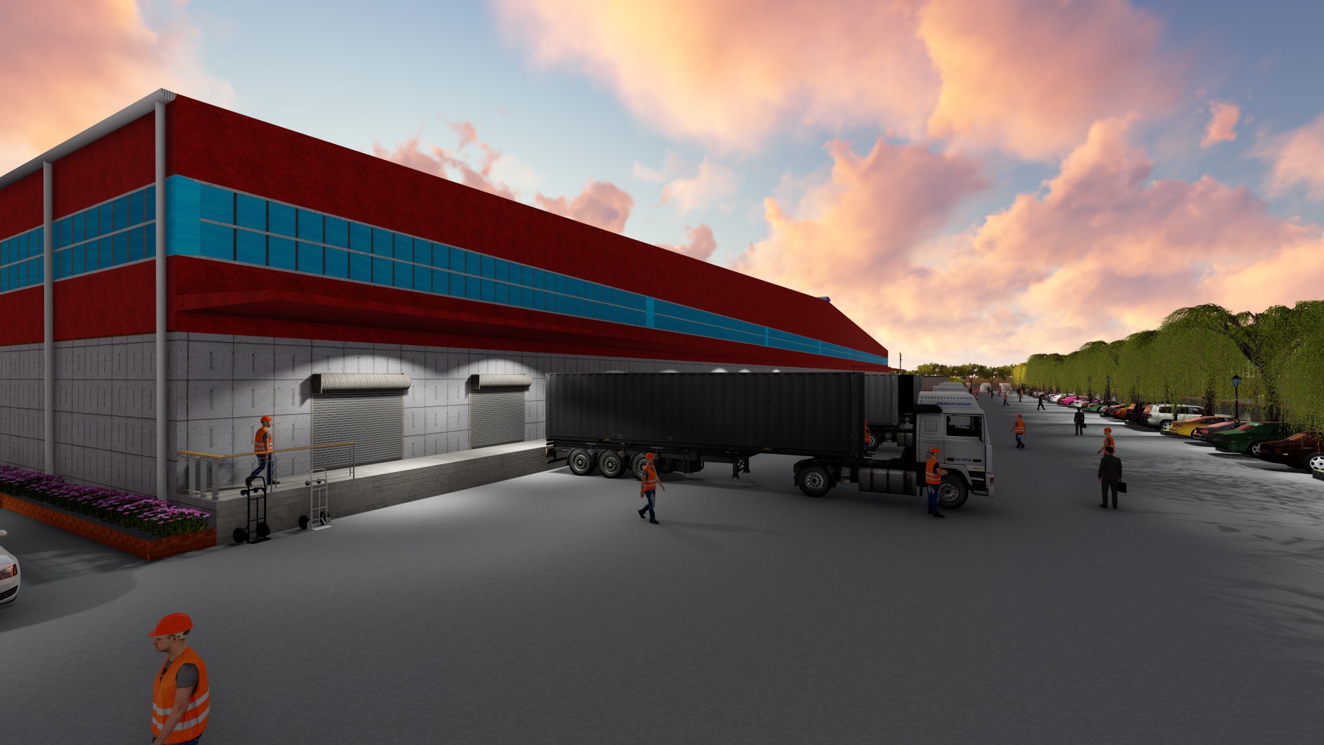 Logistics Warehouse, Farukhnagar, Haryana Archdeck