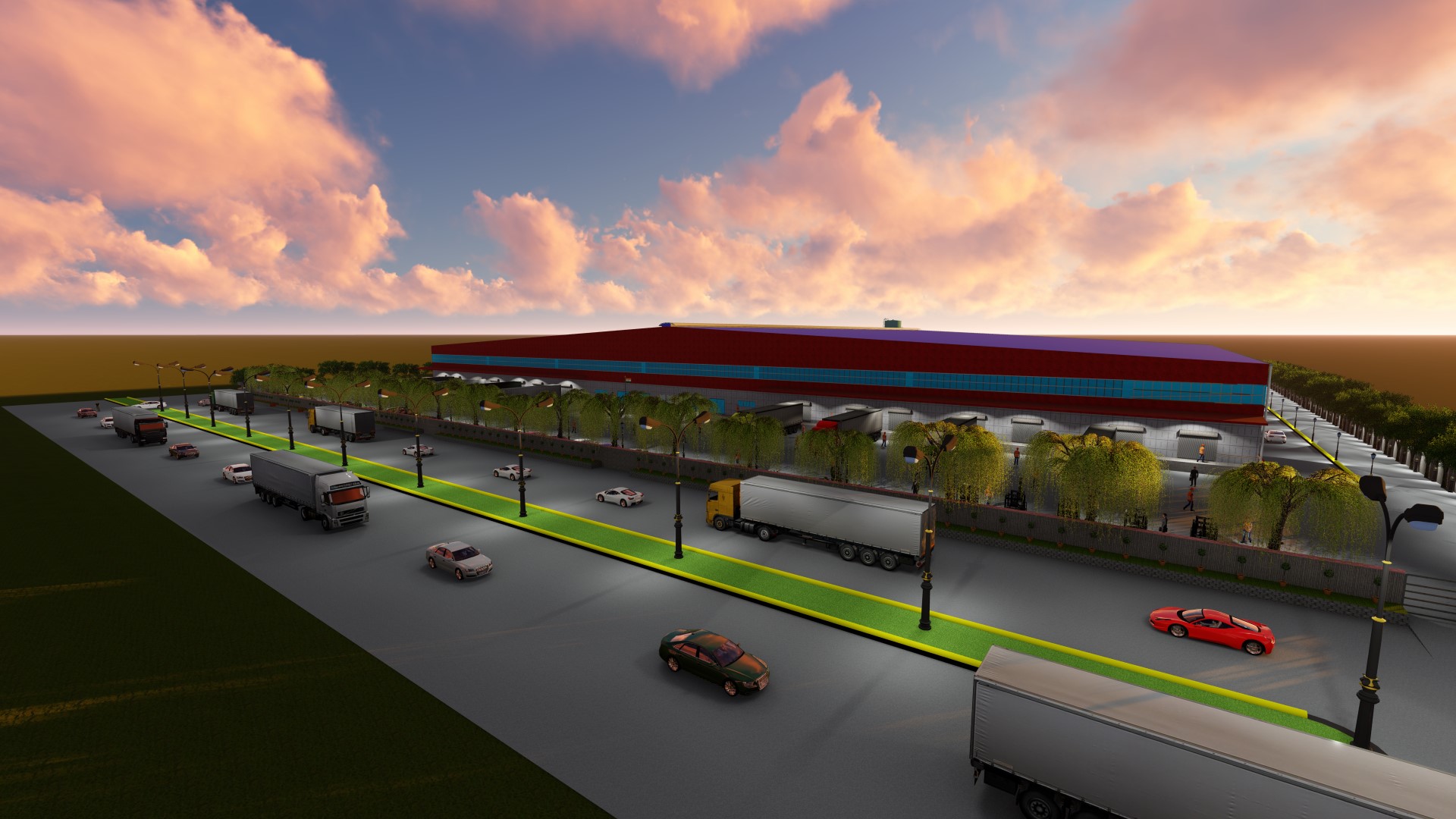 Logistics Warehouse, Farukhnagar, Haryana Archdeck