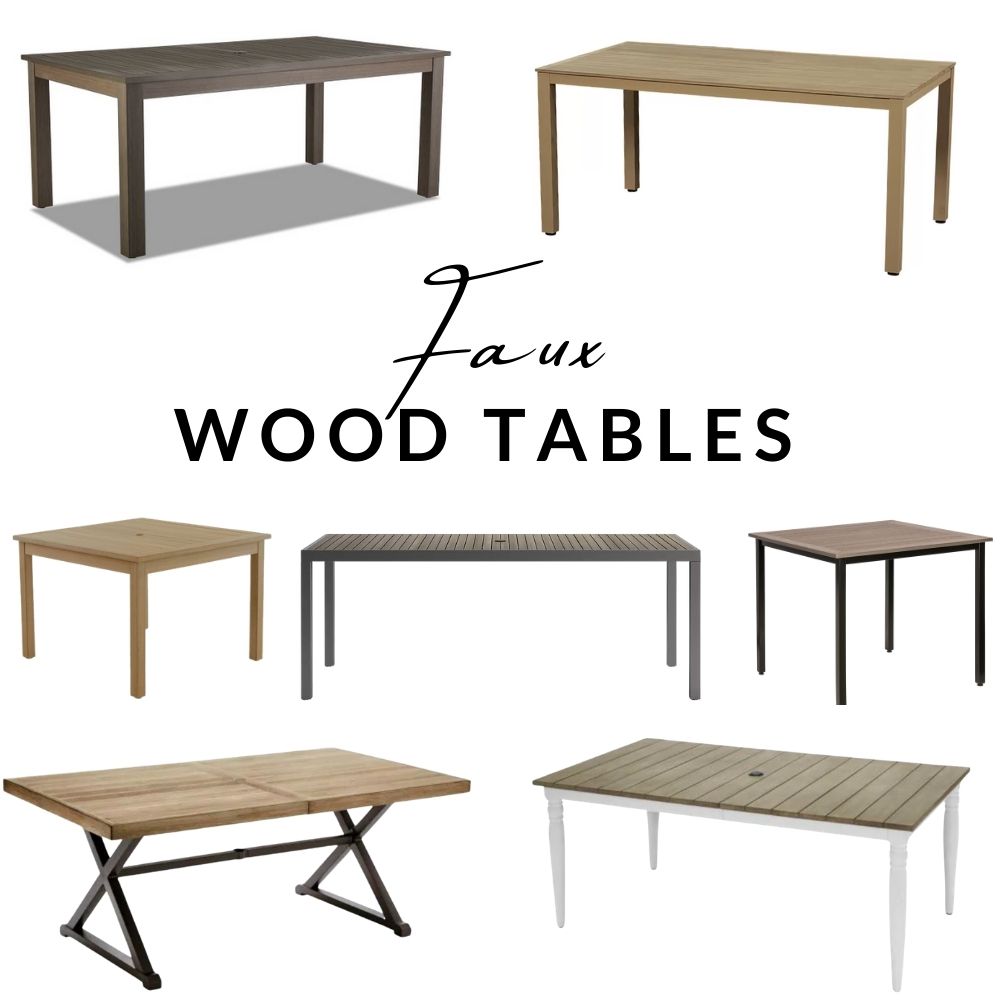 LowMaintenance and LongLasting Patio Furniture Arched Manor