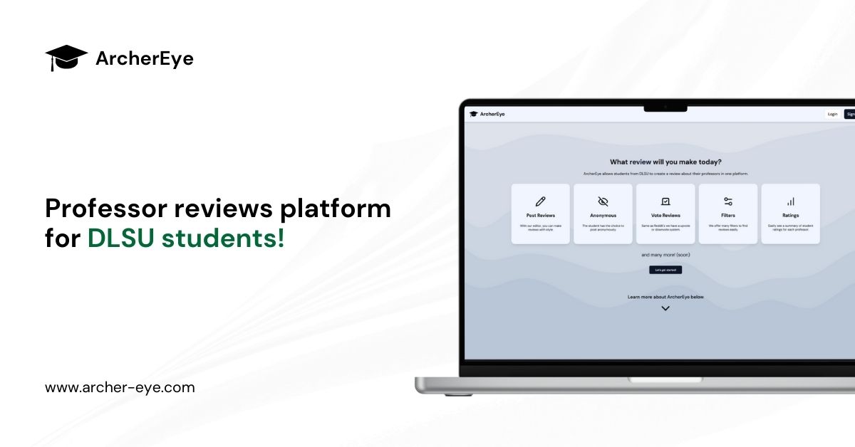 ArcherEye Find DLSU Professor Reviews