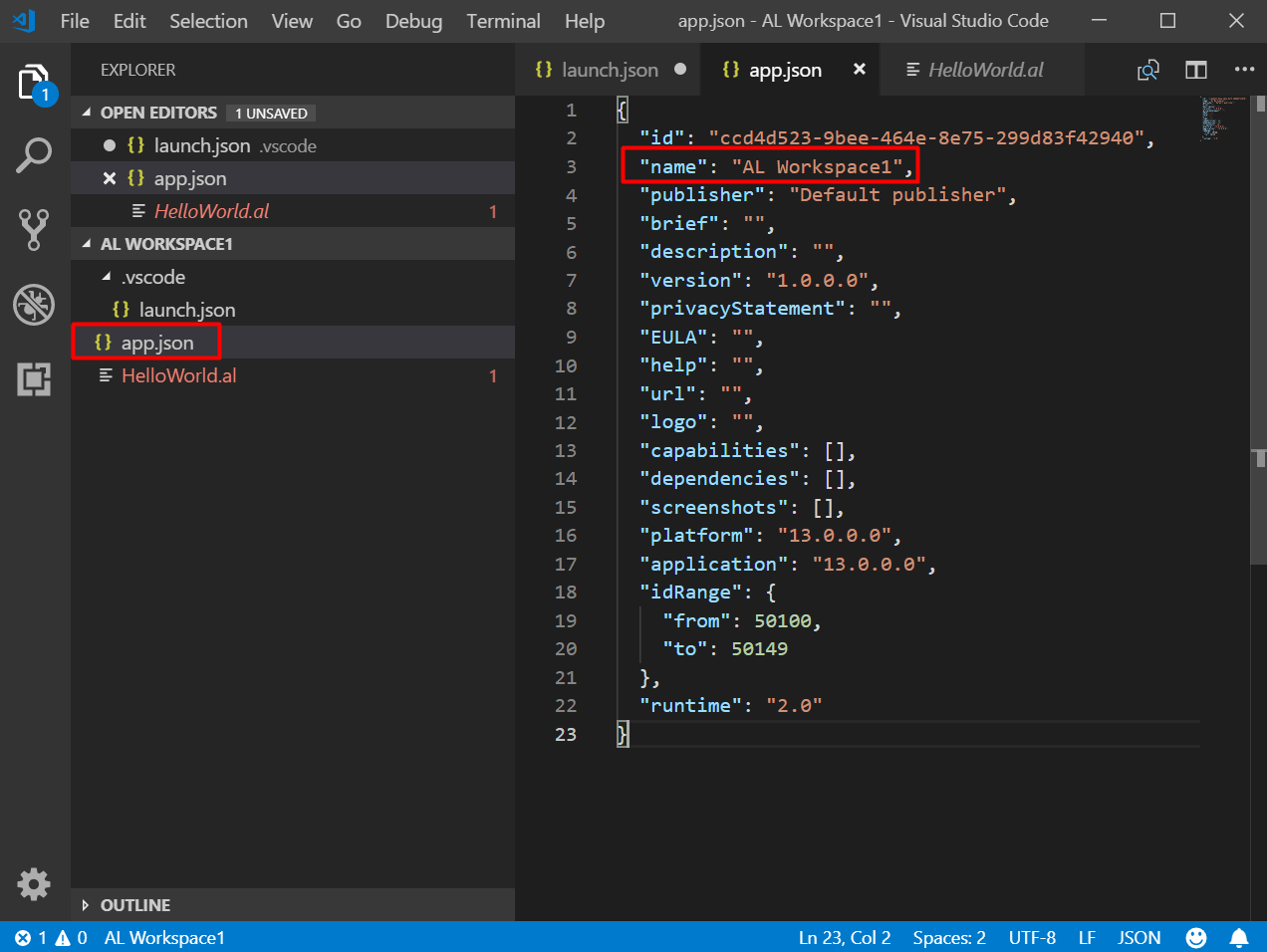 Working with Multiple AL Projects in One Workspace Using Visual Studio