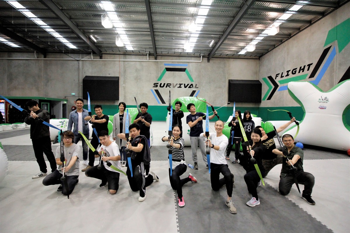 Function Area at our Reservoir Arena Archery Attack