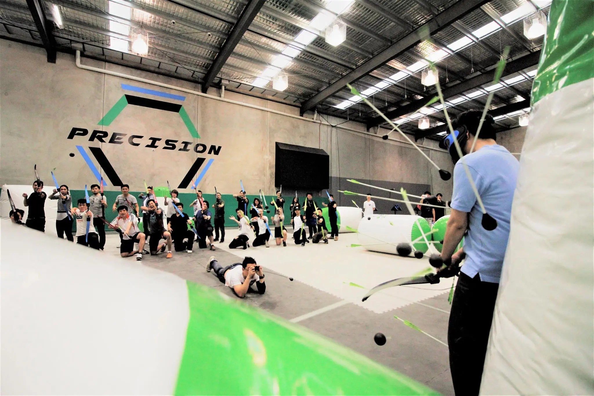 Archery Attack Bucks Parties across Melbourne Archery Attack