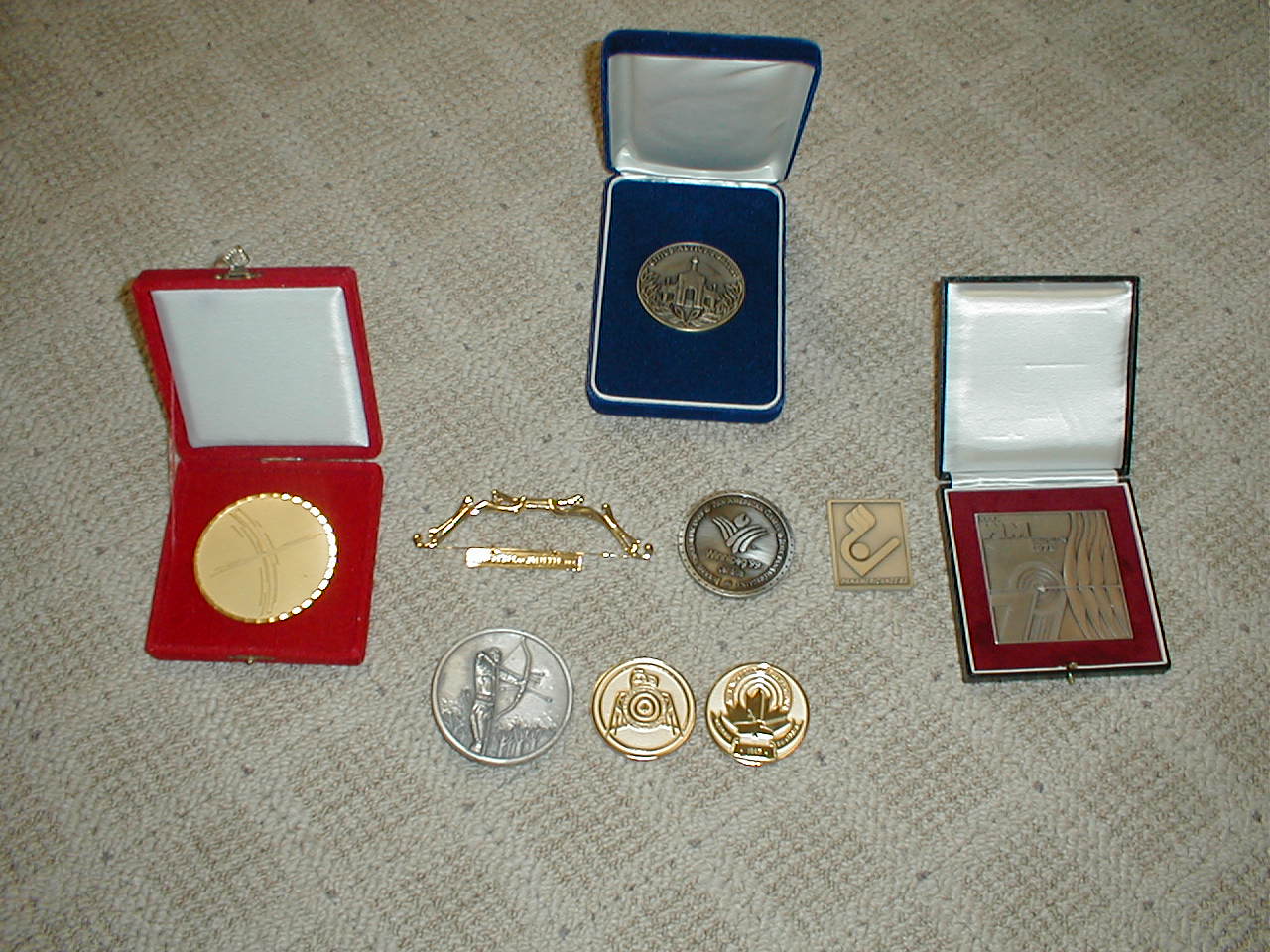 Al's Archery Pin Collection