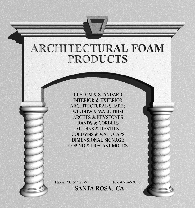 Architectural Foam Products