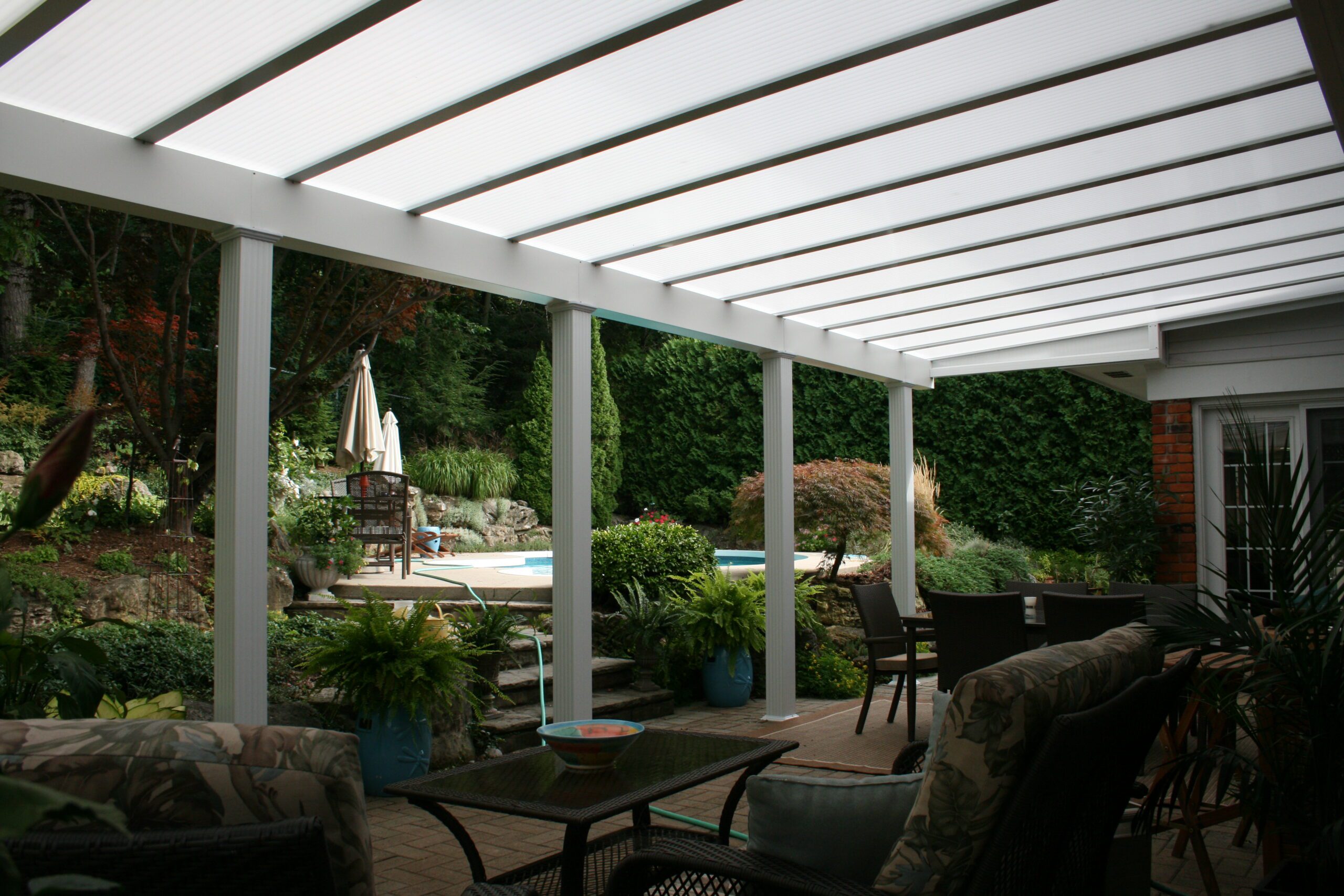 Patio Cover, Greer, SC Architectural Glass