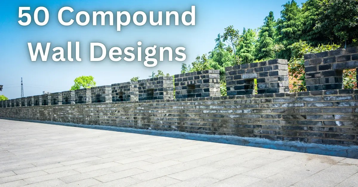 Top 50 Compound Wall Designs Elevate Residence