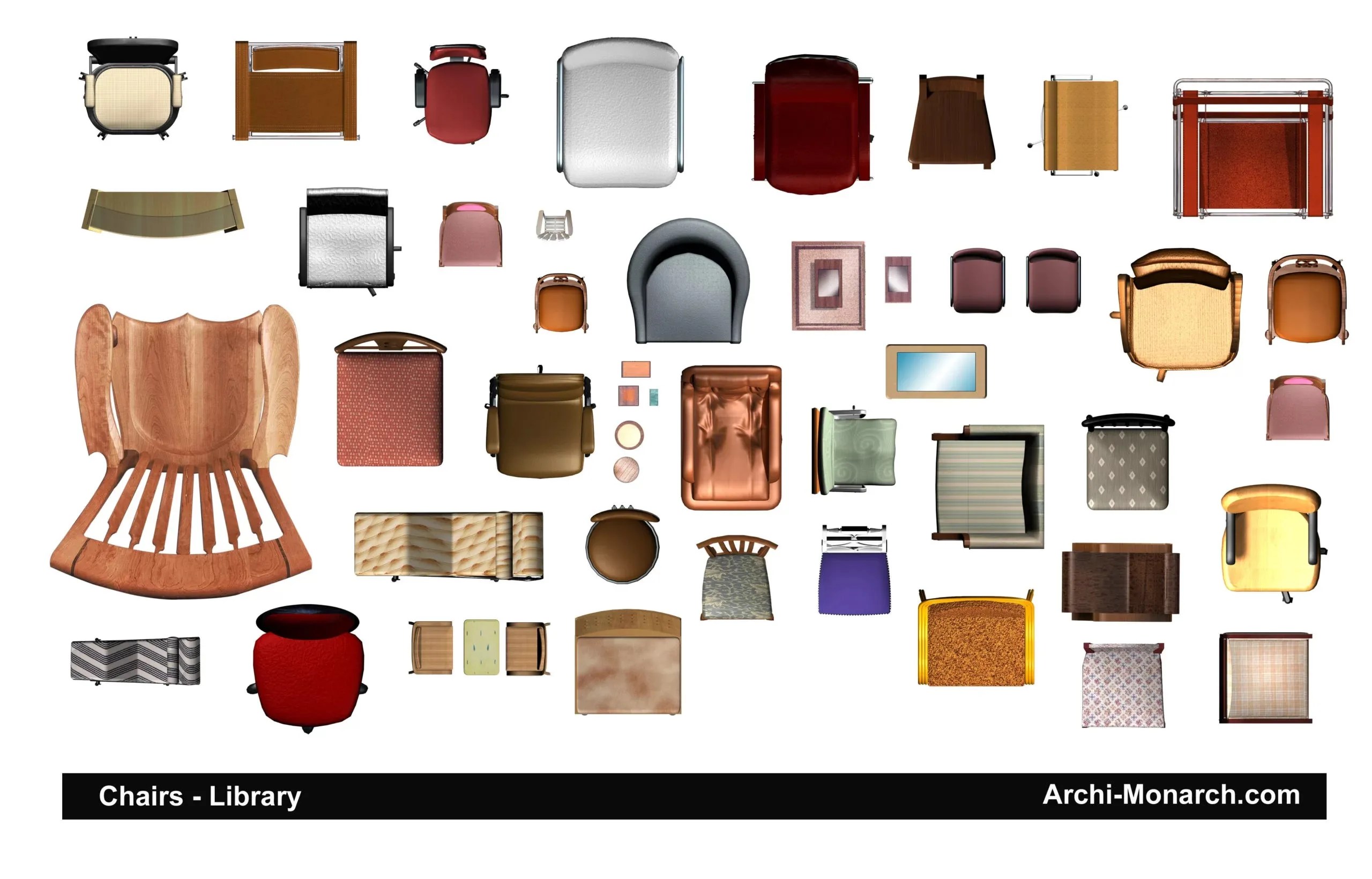 CHAIRS LIBRARY ONE ⋆ ArchiMonarch