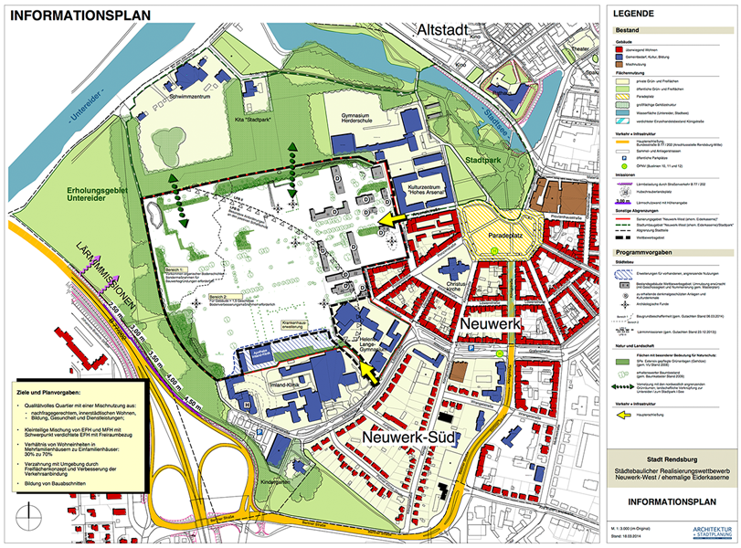 Rendsburg Karte Wettbewerbsmanagement » ARCHITEKTUR + STADTPLANUNG