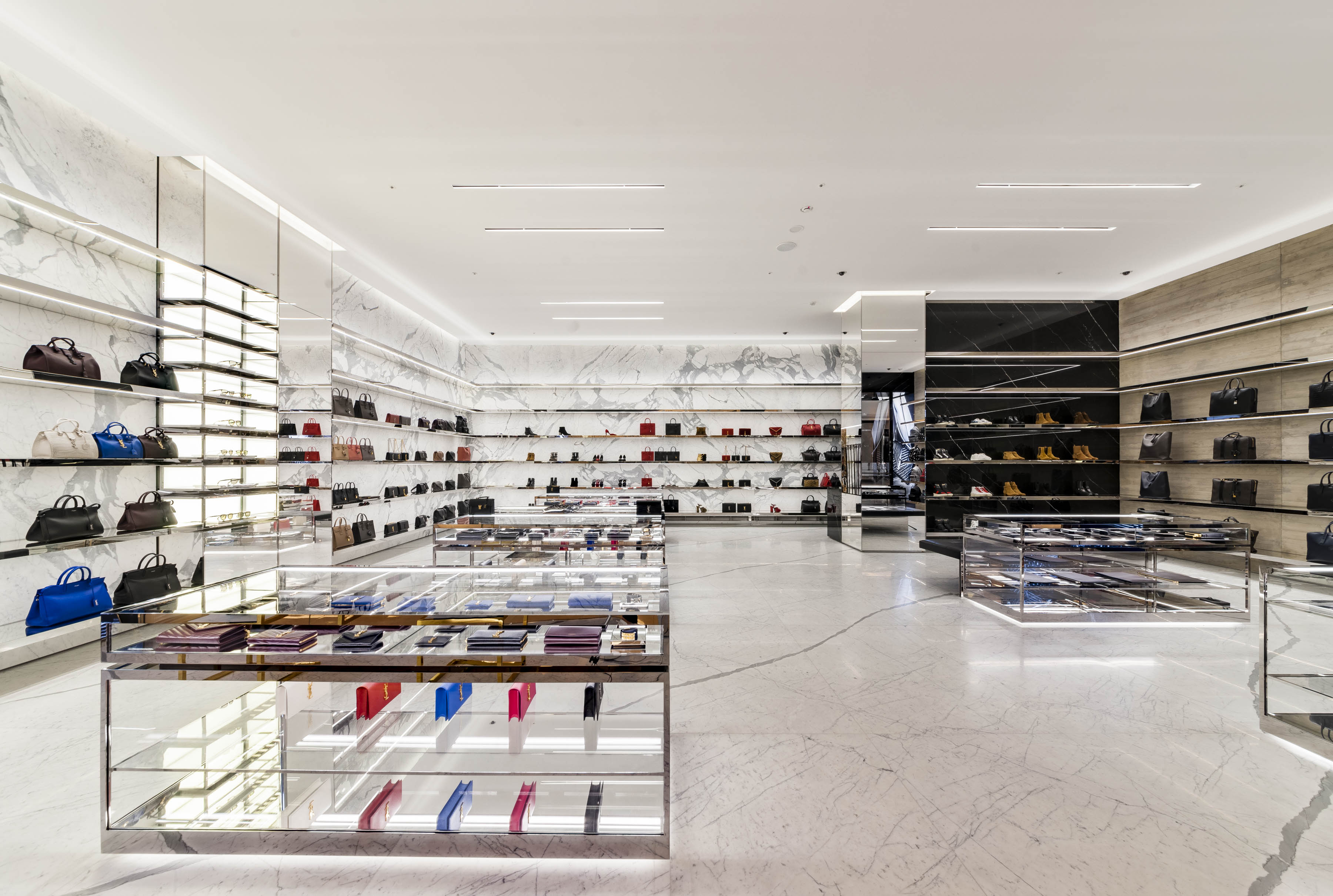 Saint Laurent store in Seoul Andrea Buso Interiors and Architecture