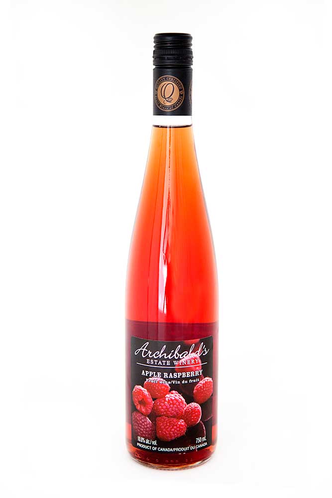 Apple Raspberry Wine, online wine Ontario, Archibald's Estate Winery