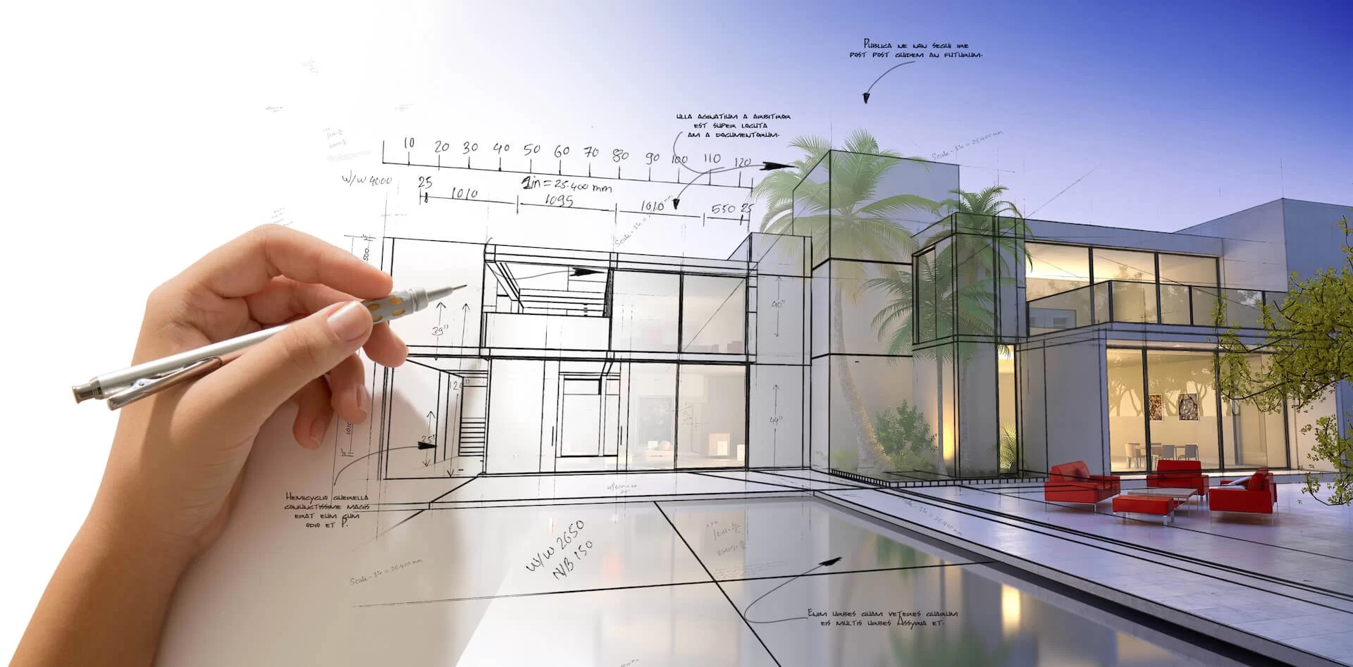 Exterior 3D Rendering Project Workflow Process at ArchiCGI