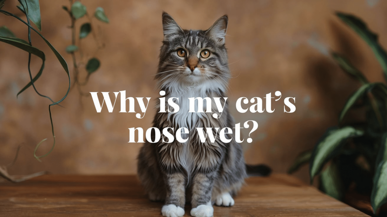 Why is My Cat's Nose Wet Normal or a Heath Issue Archiecat