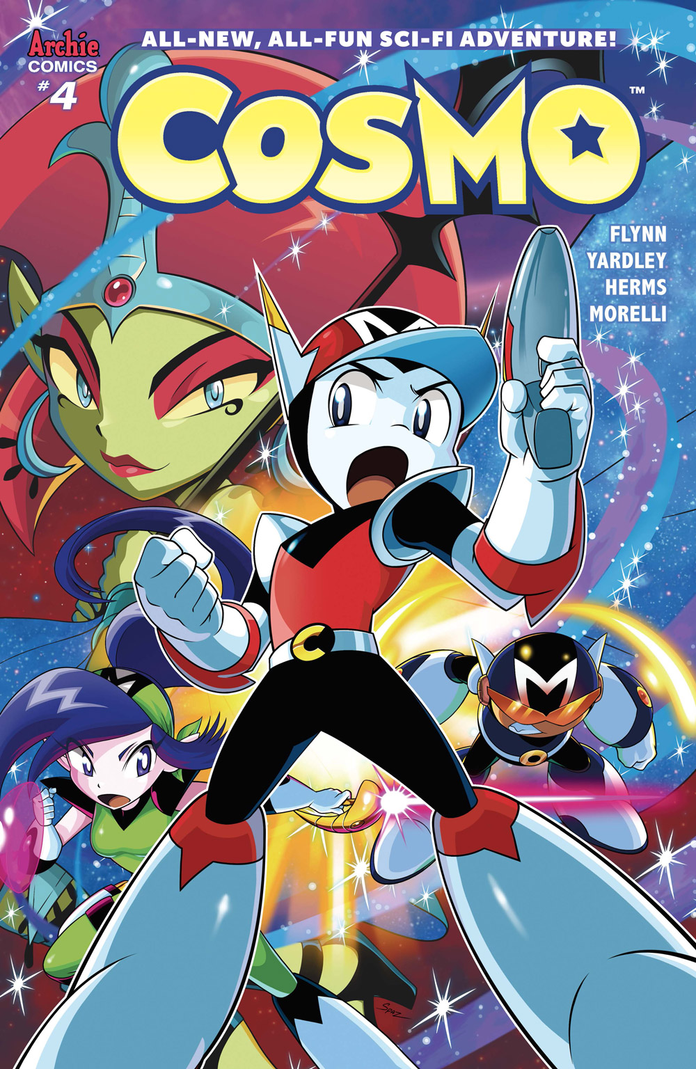 Cosmo and his crew are cornered in this early preview of COSMO 4!