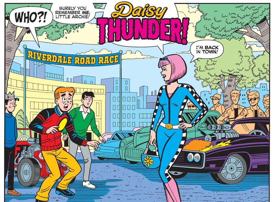 to Riverdale, Daisy Thunder! Archie Comics
