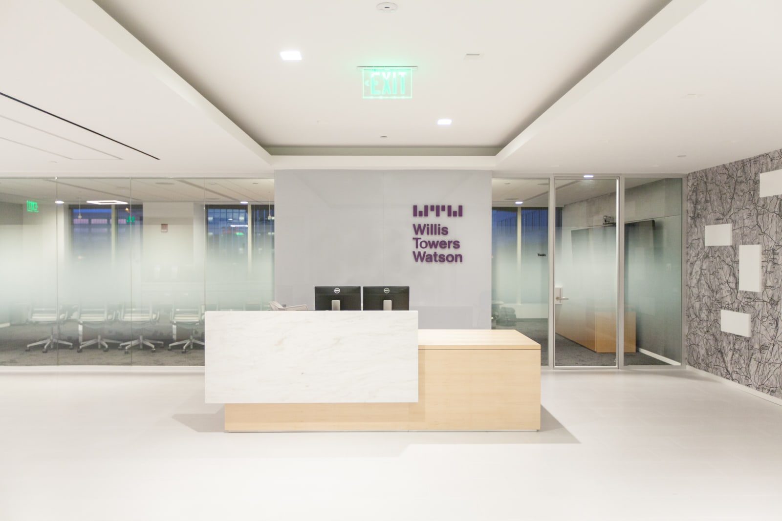 Willis Towers Watson Chicago Archigrafika Graphics for Architecture