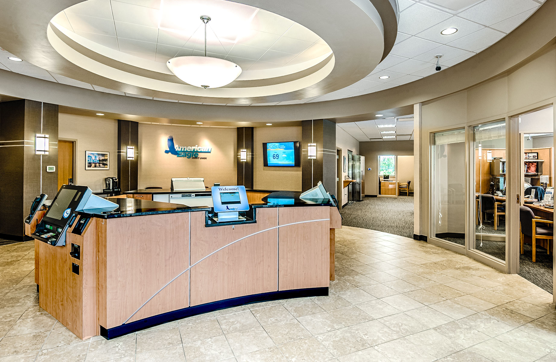 American Eagle Credit Union, multiple locations Archimages