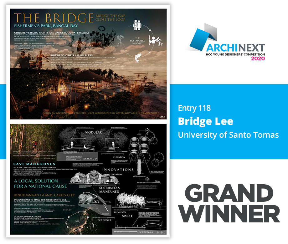 ARCHINEXT 2020 WINNERS ArchiNEXT HCG Young Designers' Competition