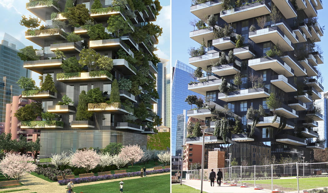 Vertical Forest in Milan Boeri Studio Archiobjects