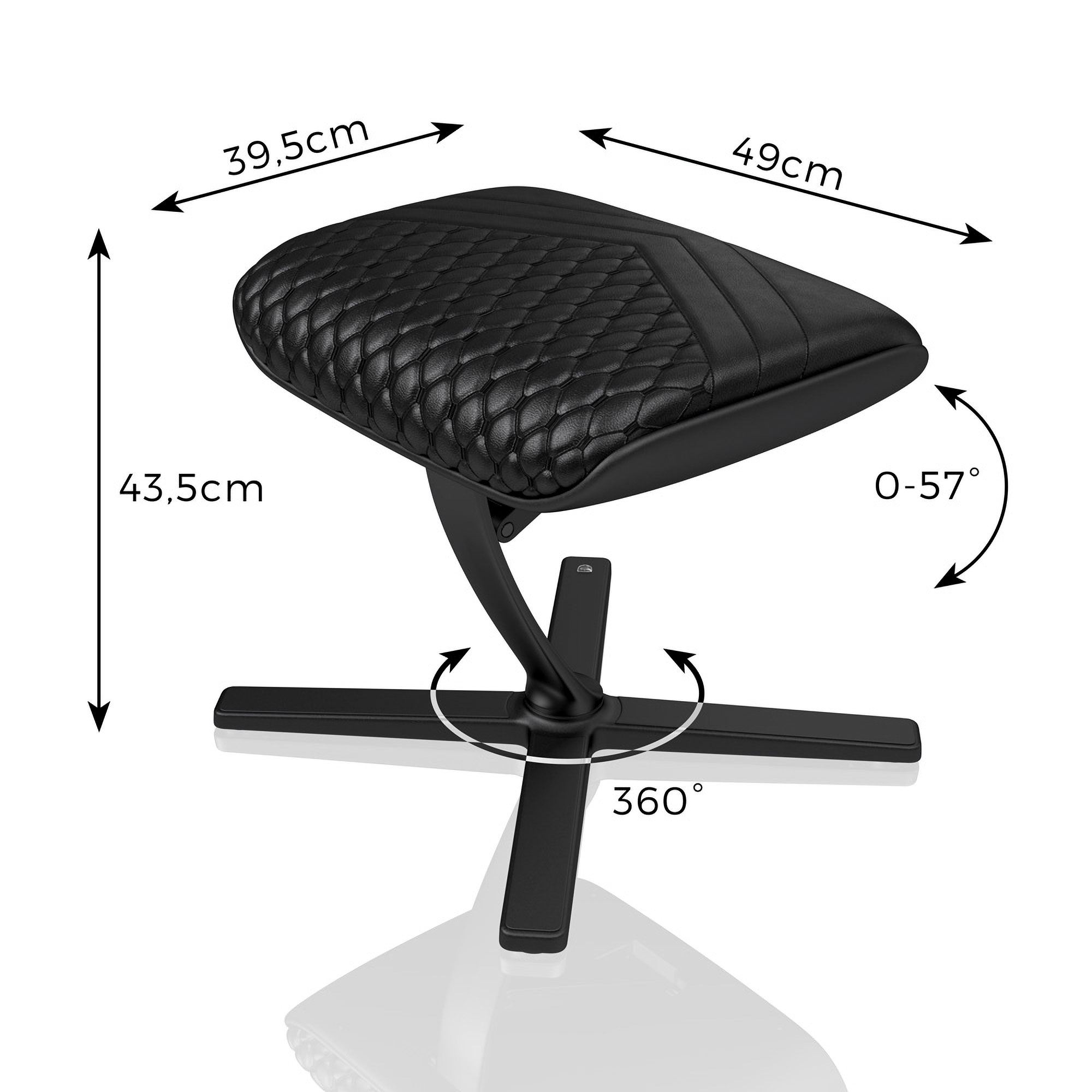 noblechairs FOOTREST Real Leather 株式会社アーキサイト