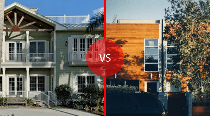 Traditional vs Modern Architecture Architeca