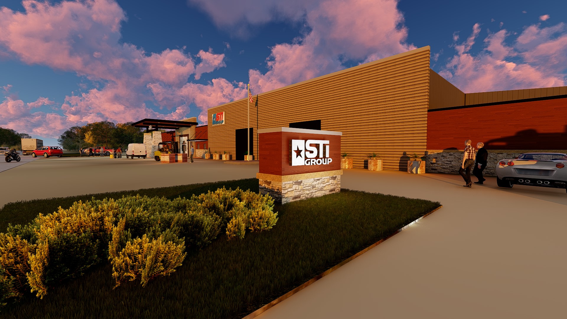 Architectural Alliance STI HEADQUARTERS FACADE IMPROVEMENTS