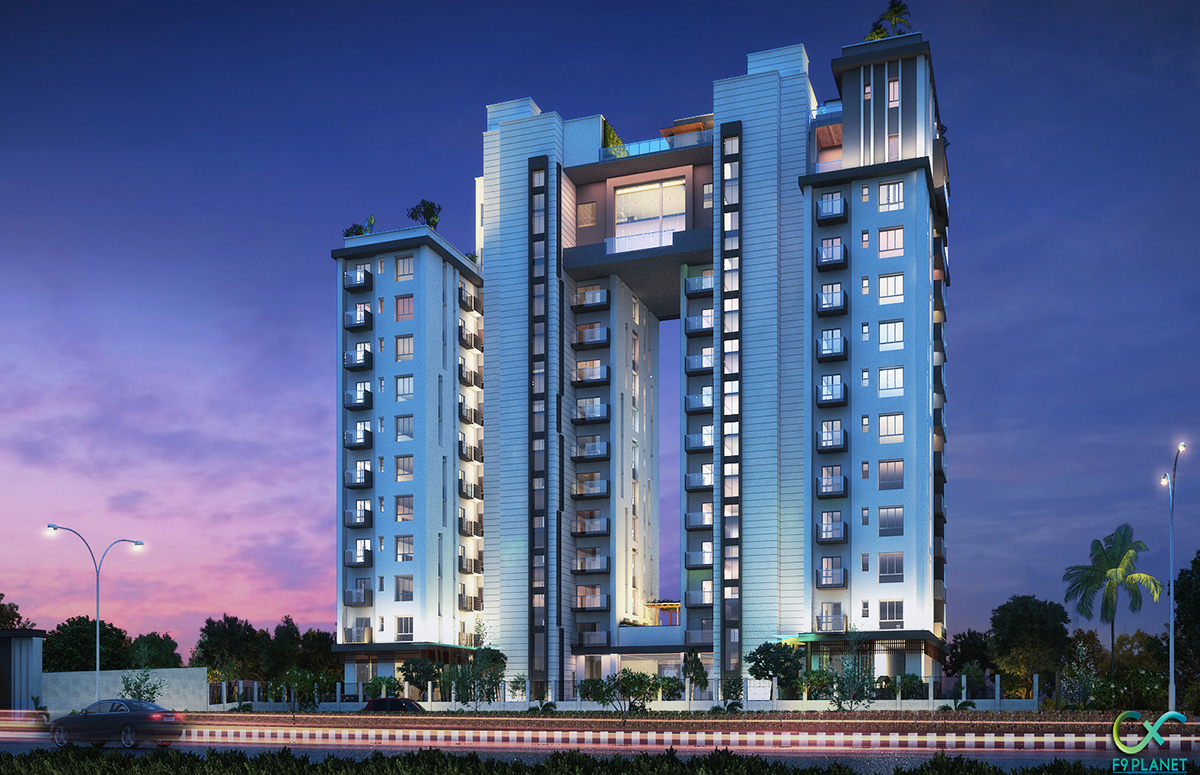 MAYFAIR APARTMENTS, RANCHI Architectonic