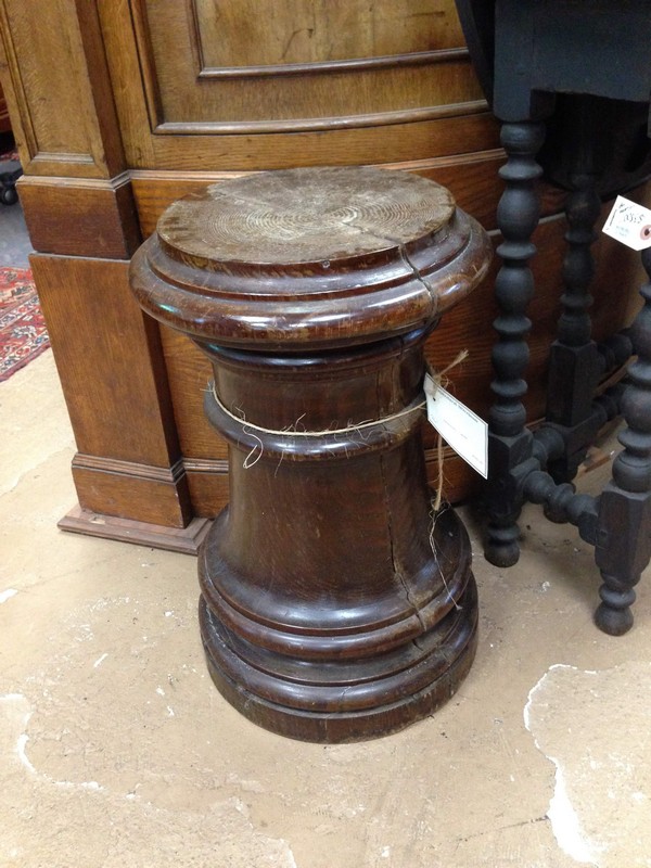 Wood Pedestal • The Architectural Warehouse