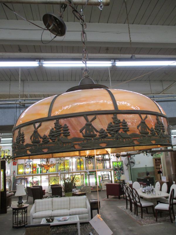 Stained Glass Chandelier • The Architectural Warehouse