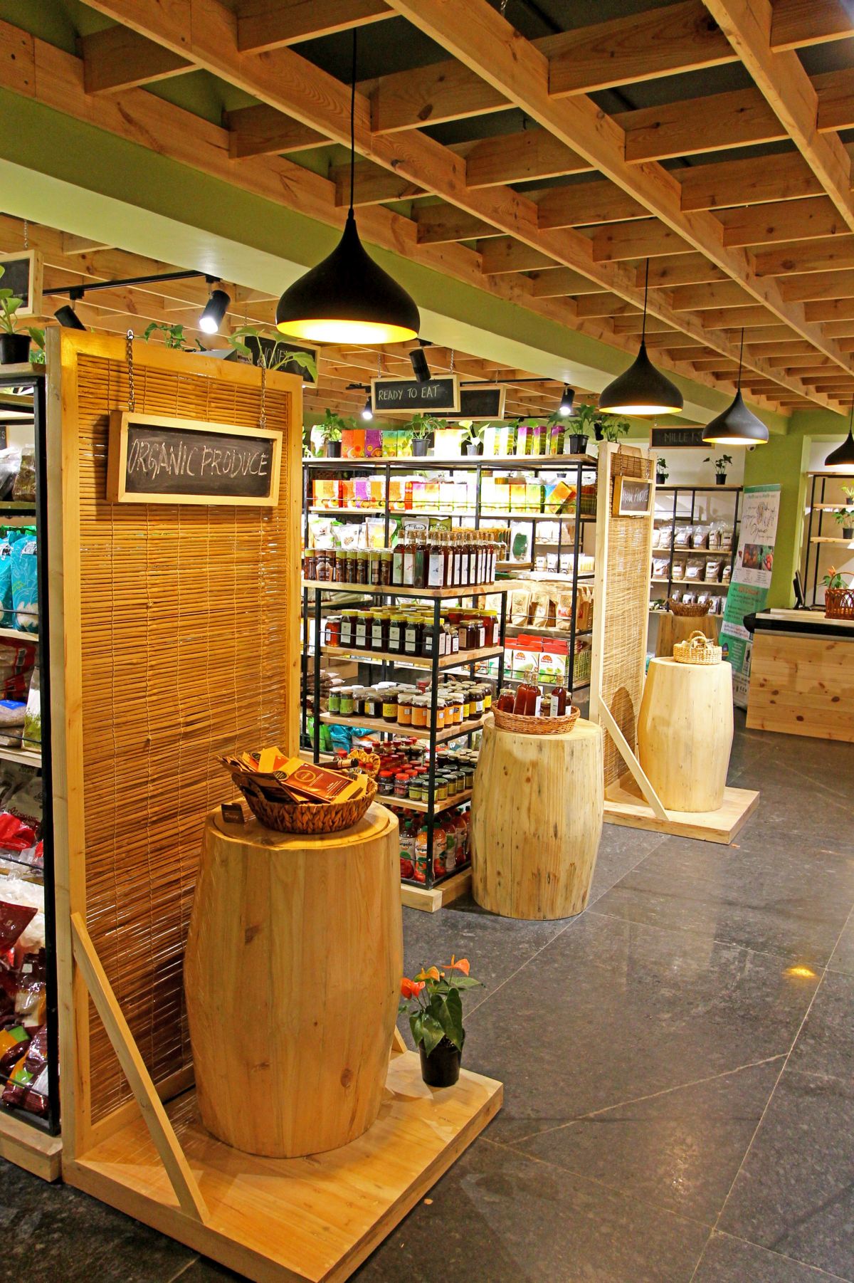 The Organic Store (Arogya Organic) at Bengaluru, by Redwall Design Studio