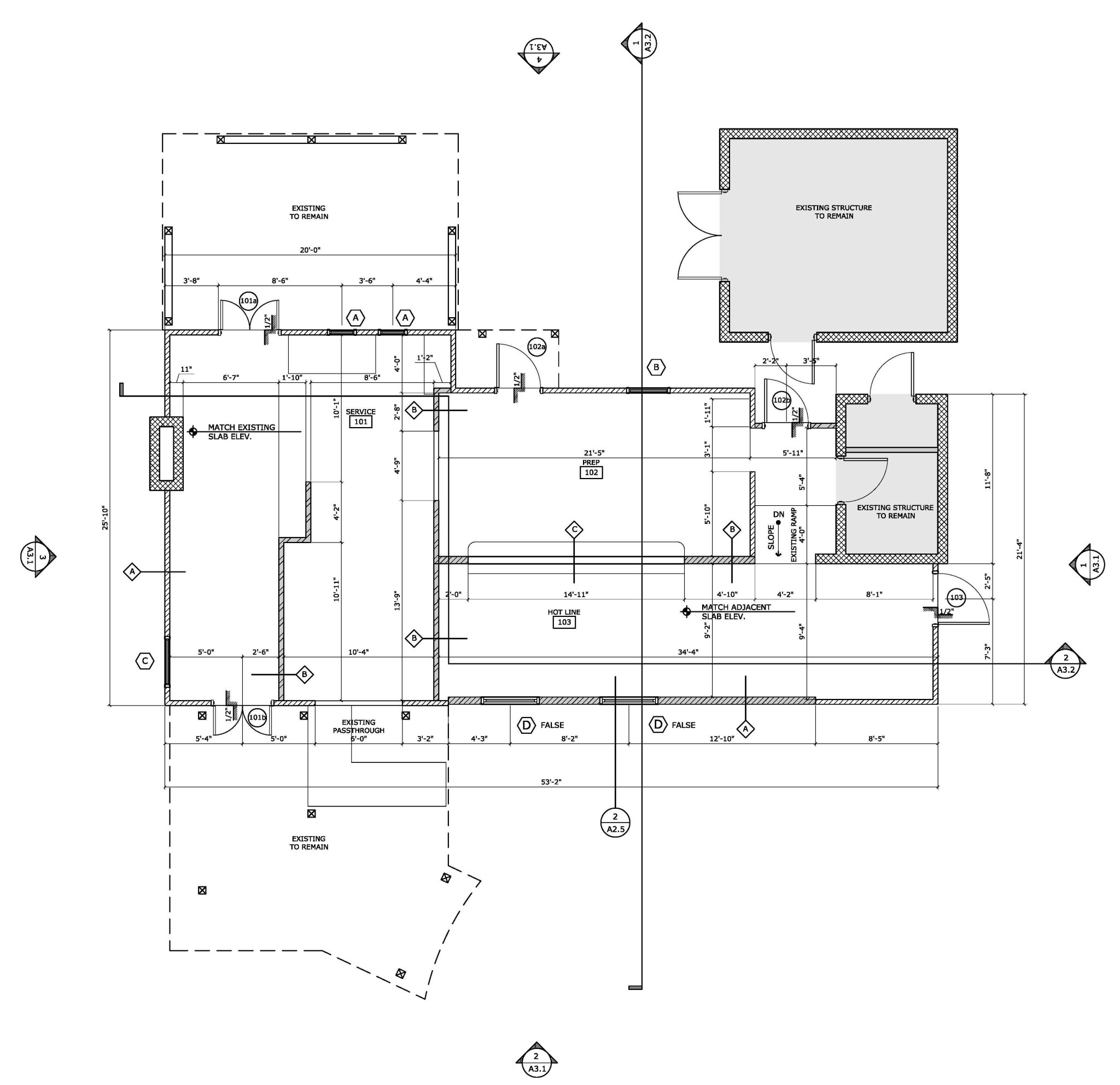 Restaurant Kitchen MP Architecture