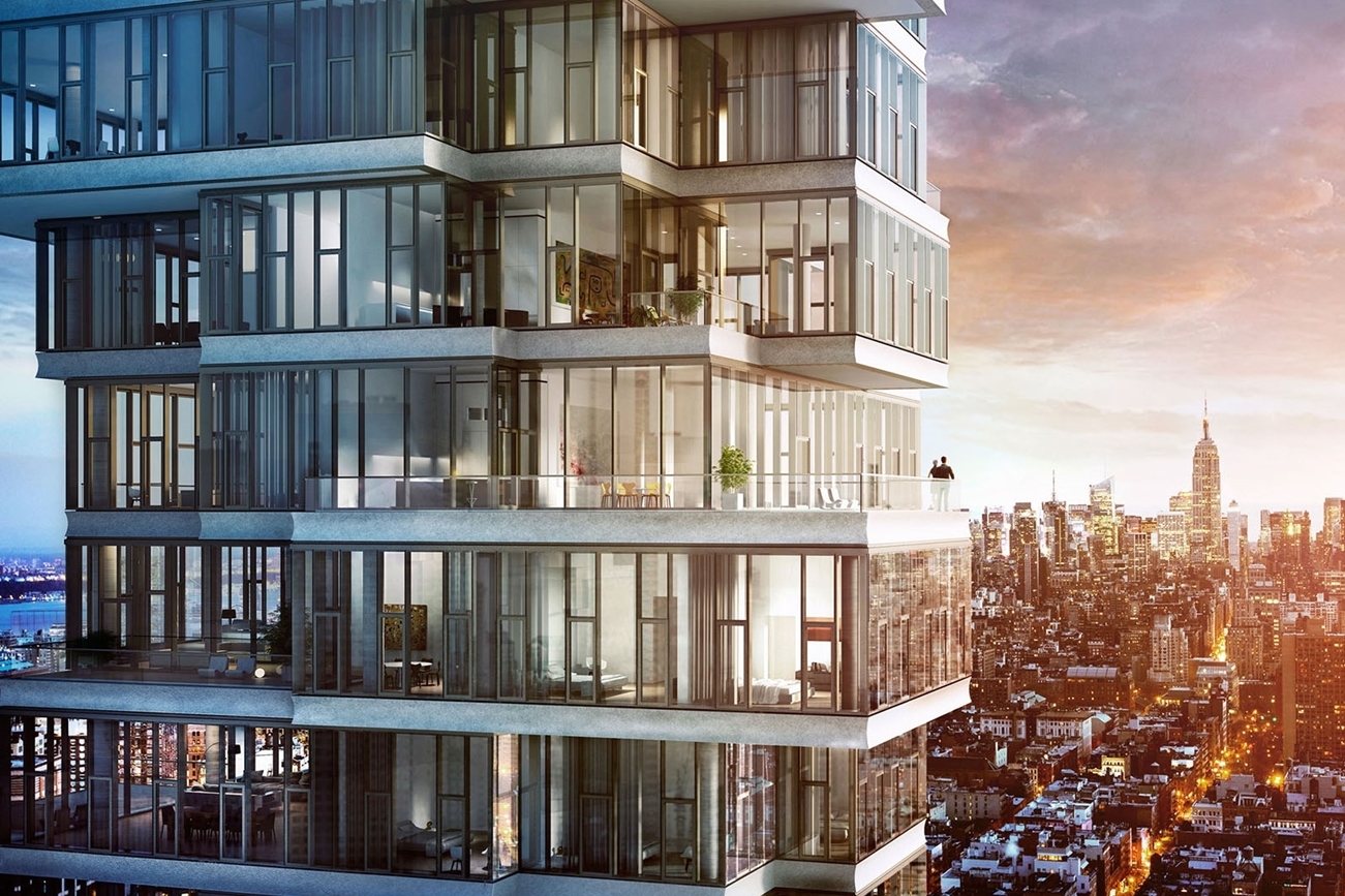 56 Leonard Street Unique Design Defining New York Skyline