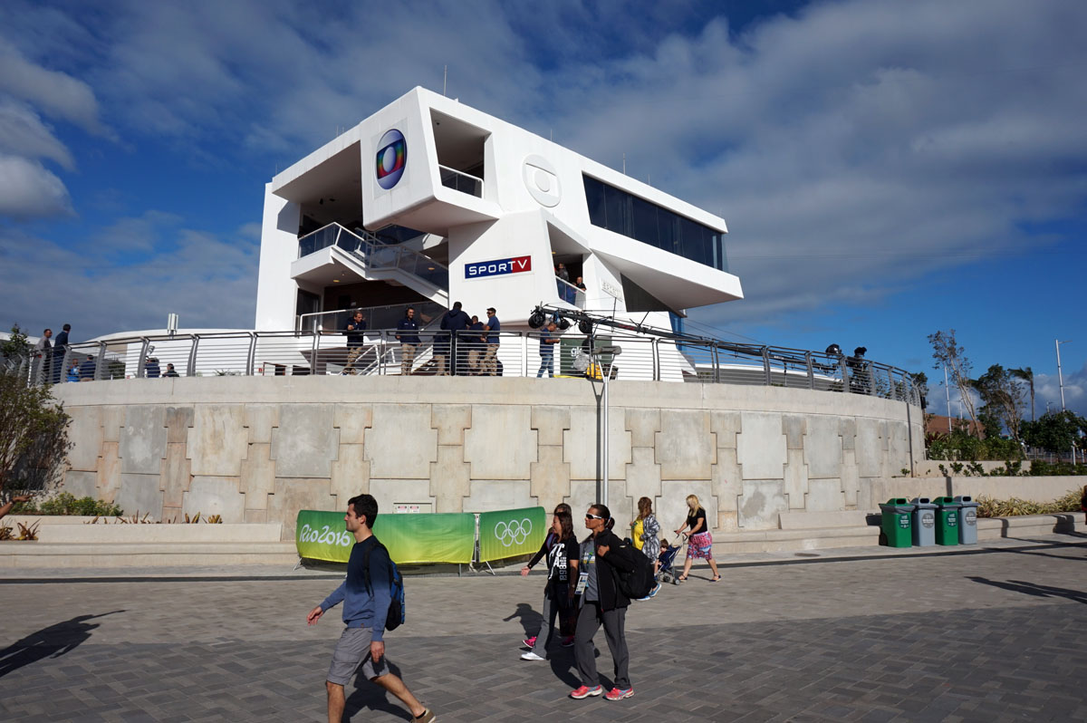 Rio 2016; Globo / SporTV studio Barra Olympic Park (2