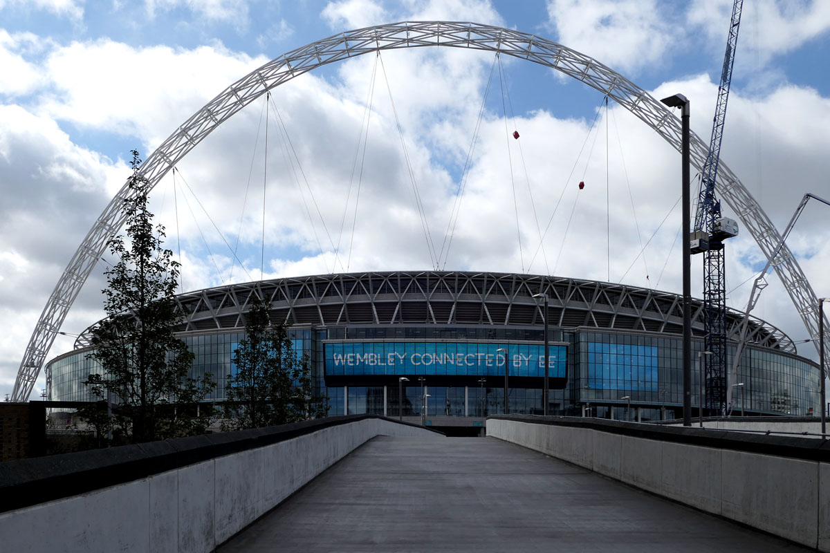 London 2012; Wembley Stadium Architecture of the Games
