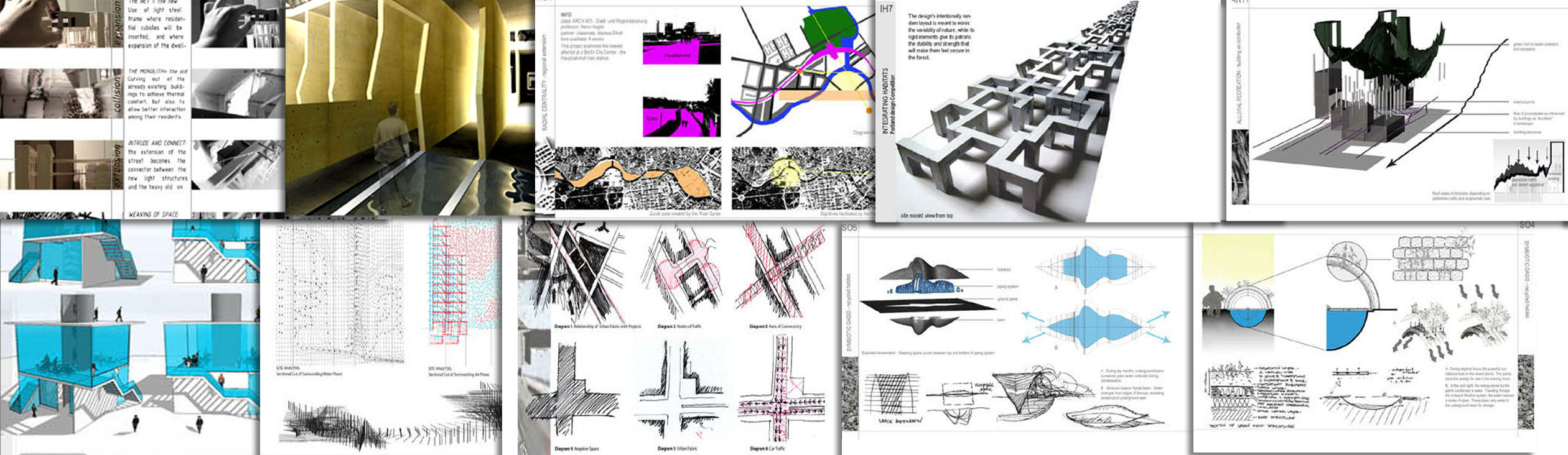 ARCH. SCHOOL PORTFOLIO >>> a Narrative Manifestation of your Admission