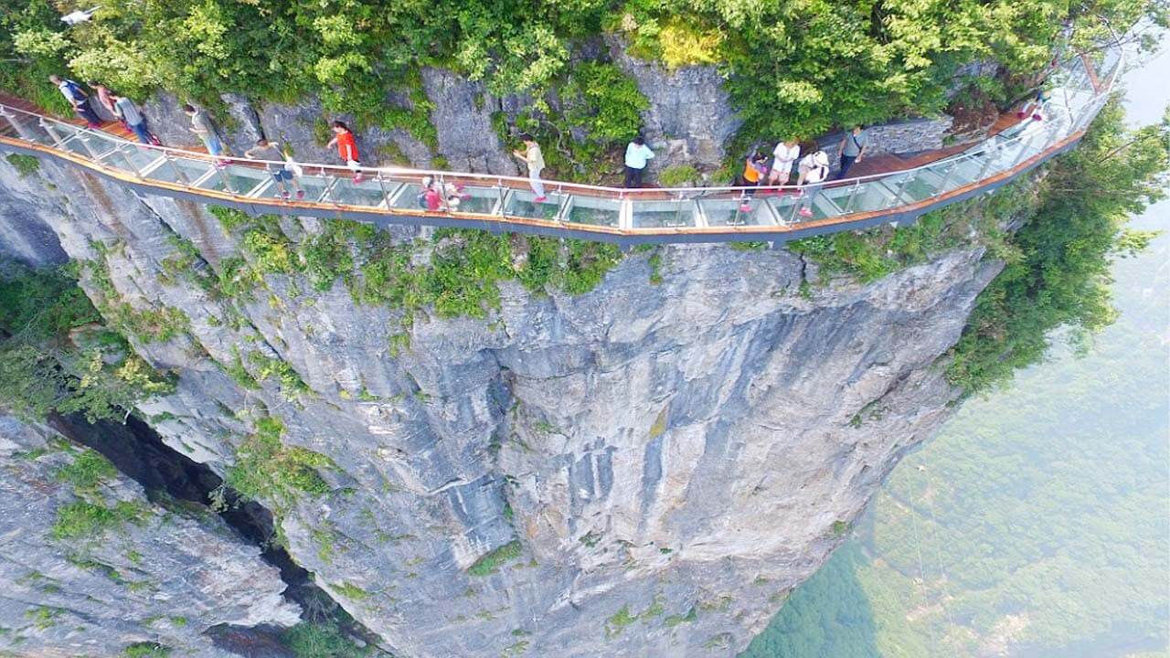 Most Terrifying Glass Bridges In World China Glass Bridge Is Highest