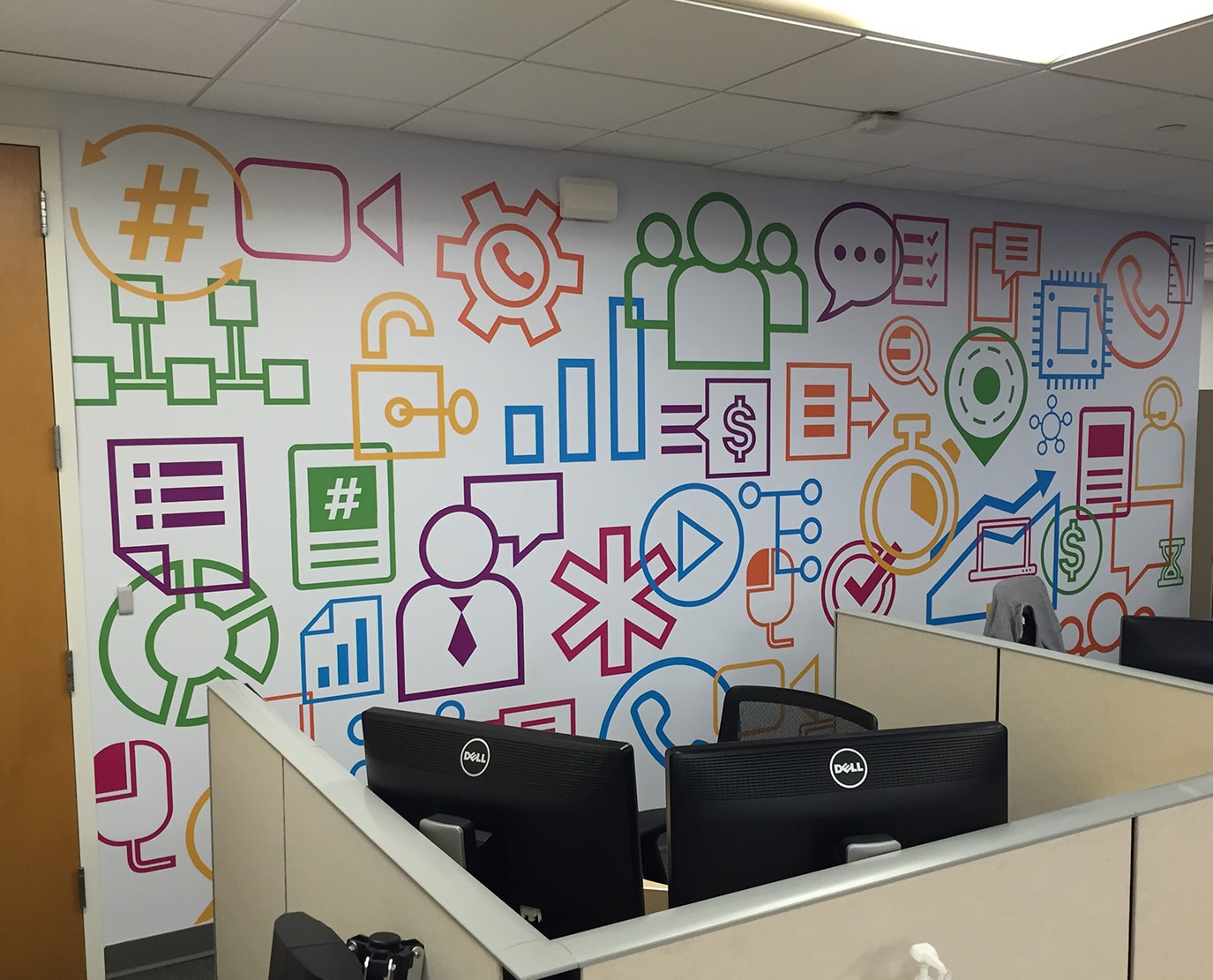 Creative Office Wall Design Ideas Increase the productivity