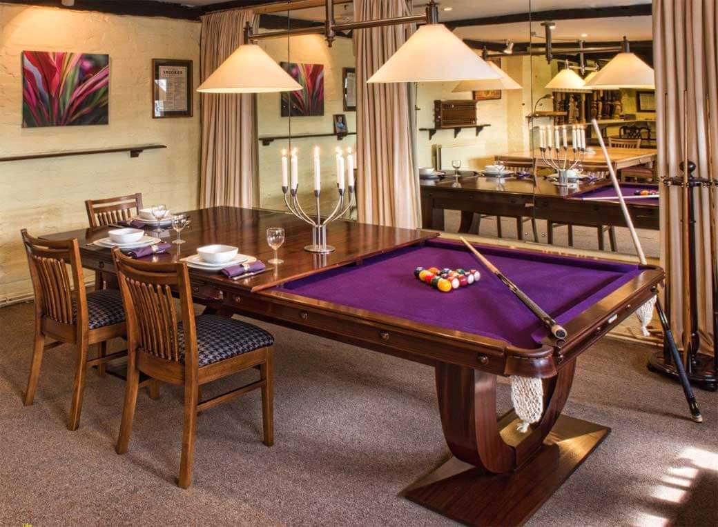 How To Make A Pool Table Into Dining Table