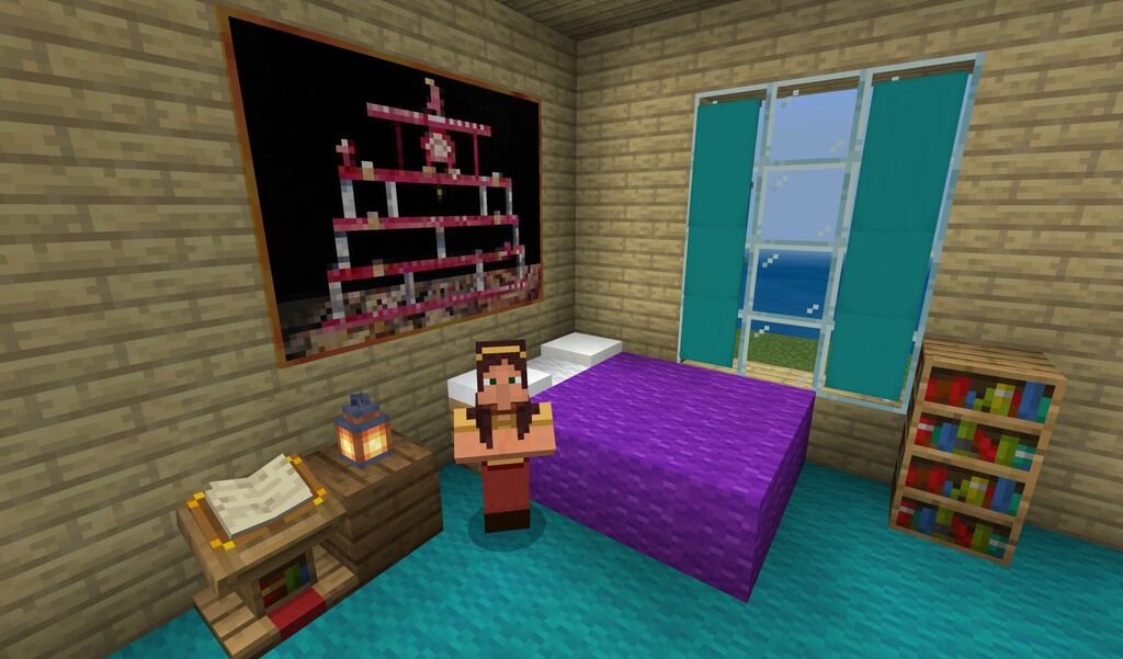 How To Decorate A Bedroom In Minecraft