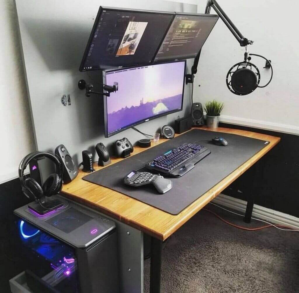 DIY Computer Desk Plans 15 Creative & Easy Ideas for You