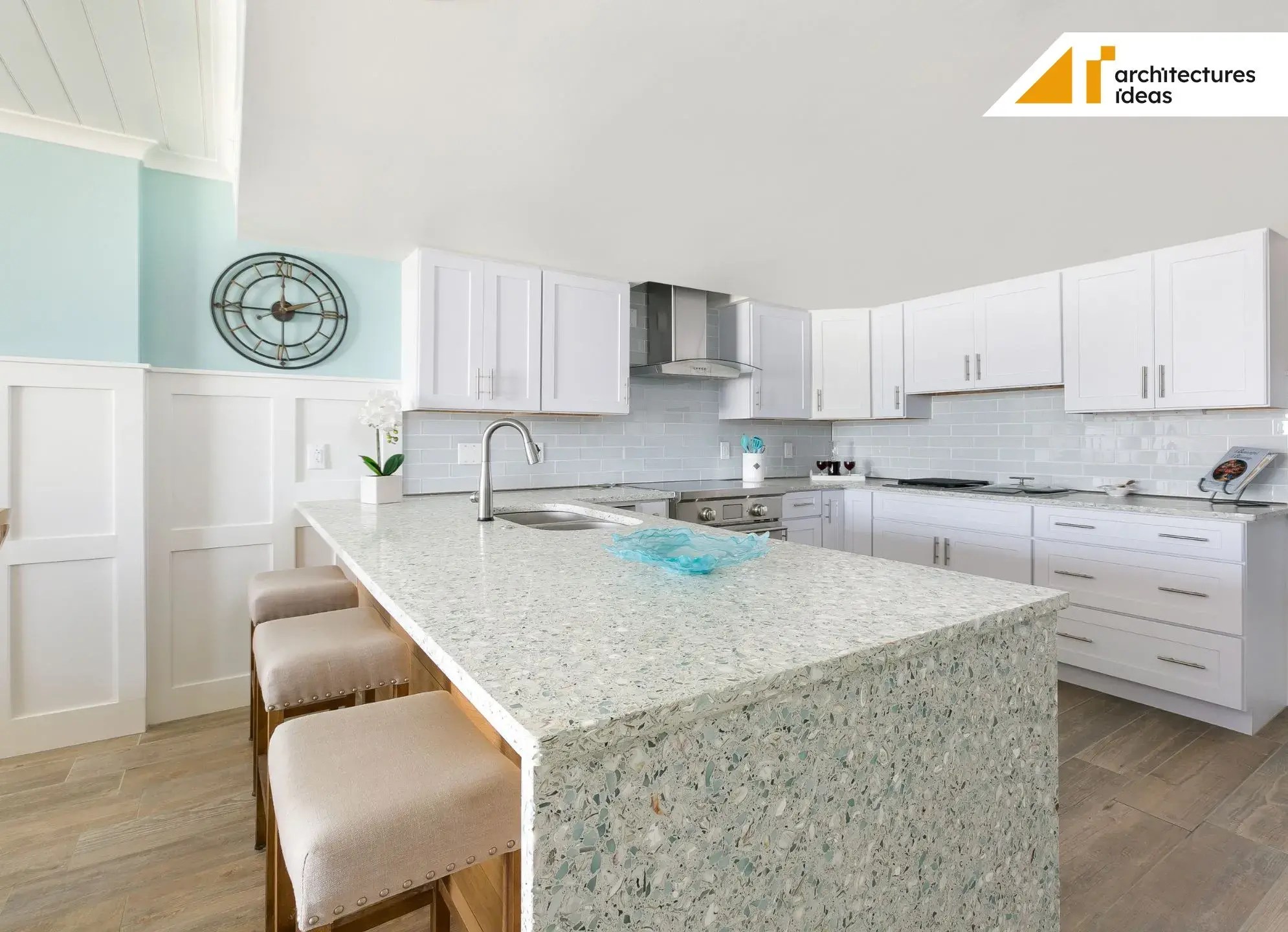 Recycled Glass Countertops Vs. Quartz Countertops An Easy Guide
